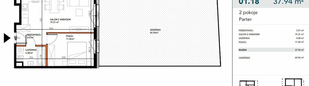 Mieszkanie w inwestycji: Czysta 4