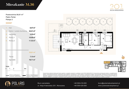 Mieszkanie w inwestycji: Aleja Krakowska 201