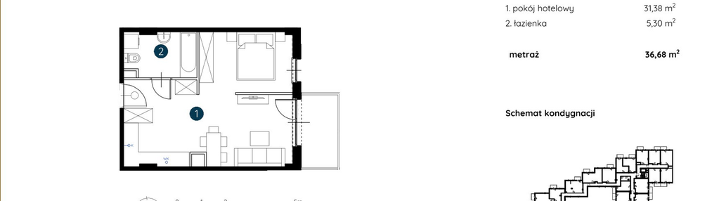 Mieszkanie w inwestycji: Murapol Motivo