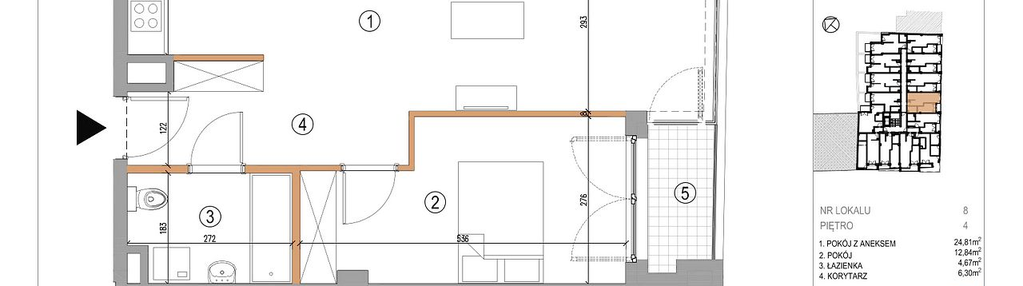 Mieszkanie w inwestycji: 5th Avenue Apartments