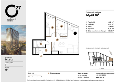 Mieszkanie w inwestycji: O27 Apartamenty Opolska