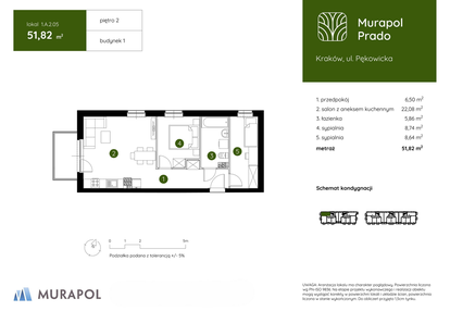 Mieszkanie w inwestycji: Murapol Prado