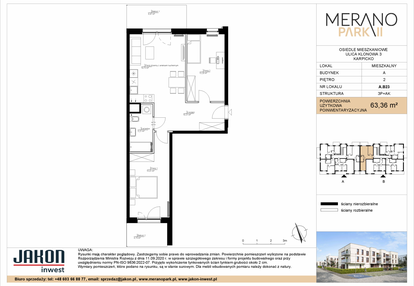 Mieszkanie w inwestycji: Merano Park II