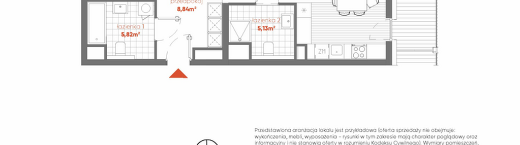 Mieszkanie w inwestycji: Pierwsza Dzielnica - etap III