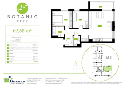 Mieszkanie w inwestycji: Botanic Park