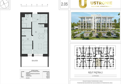 Mieszkanie w inwestycji: Ustronie Supreme Apartments