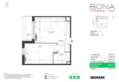 Mieszkanie w inwestycji: Bona