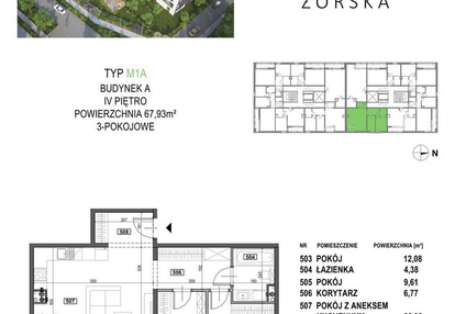Mieszkanie w inwestycji: Apartamenty Żorska