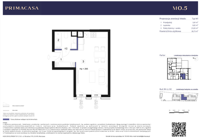 Mieszkanie w inwestycji: Primacasa