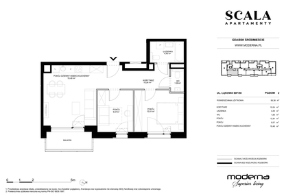 Mieszkanie w inwestycji: Scala