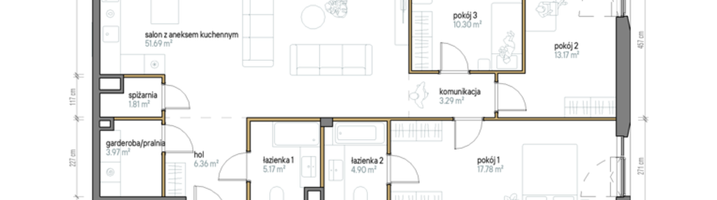 Mieszkanie w inwestycji: Kopernika 71