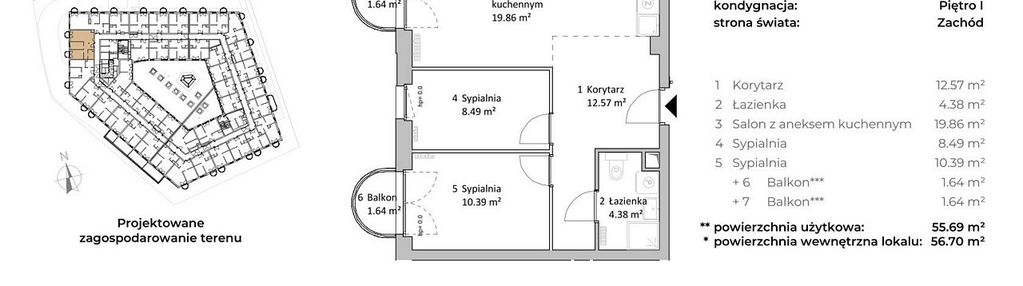 Mieszkanie w inwestycji: OVAL SKY