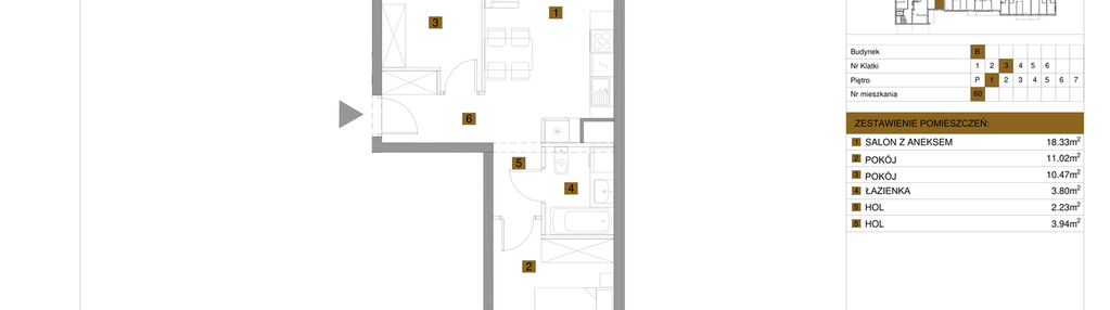 Mieszkanie w inwestycji: Apartamenty nad Oławką etap II