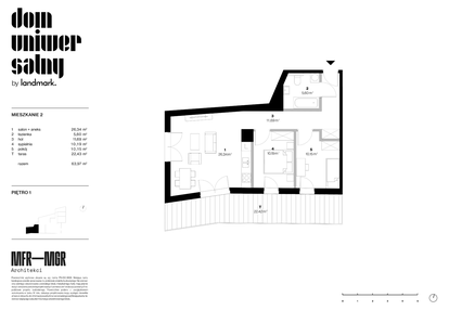 Mieszkanie w inwestycji: Dom Uniwersalny