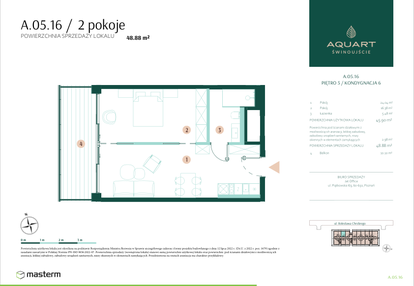Mieszkanie w inwestycji: Aquart Świnoujście