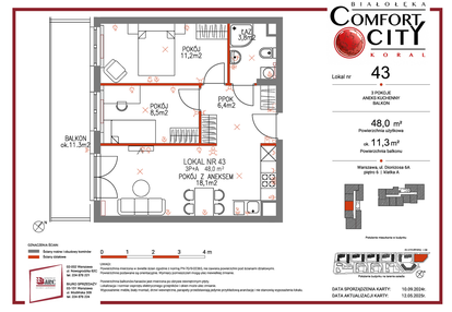 Mieszkanie w inwestycji: Comfort City Koral