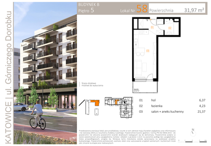Mieszkanie w inwestycji: Zielony Nikiszowiec