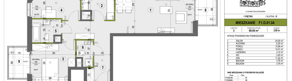 Mieszkanie w inwestycji: XYZ Place