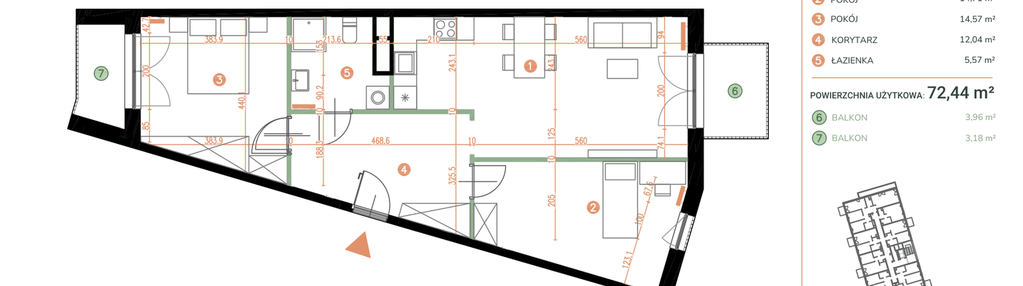 Mieszkanie w inwestycji: Casa Feliz Portowa II