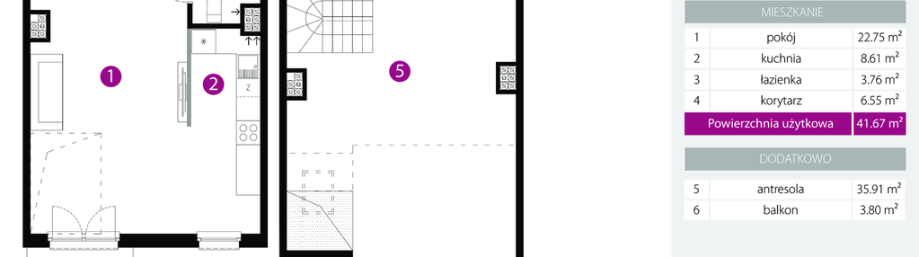 Mieszkanie w inwestycji: 2M Apartments Etap III