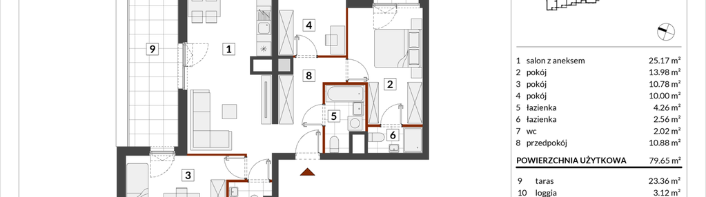 Mieszkanie w inwestycji: Warszawski Świt etap XII