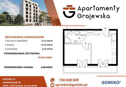 Mieszkanie w inwestycji: Apartamenty Grajewska