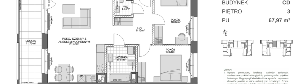 Mieszkanie w inwestycji: DOKI Living