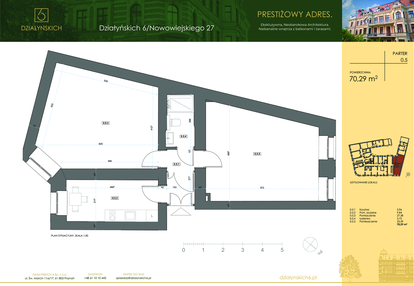 Mieszkanie w inwestycji: Działyńskich 6
