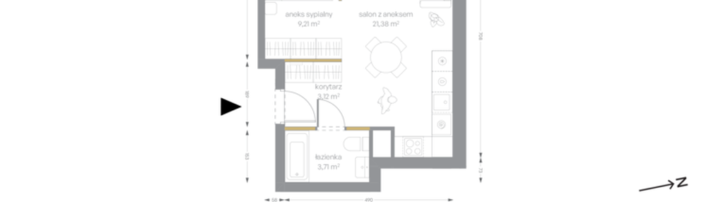 Mieszkanie w inwestycji: Królowej Jadwigi