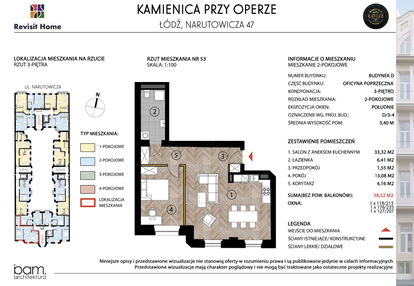 Mieszkanie w inwestycji: Kamienica przy Operze