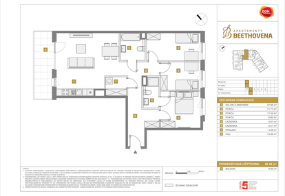 Mieszkanie w inwestycji: Apartamenty Beethovena etap 2