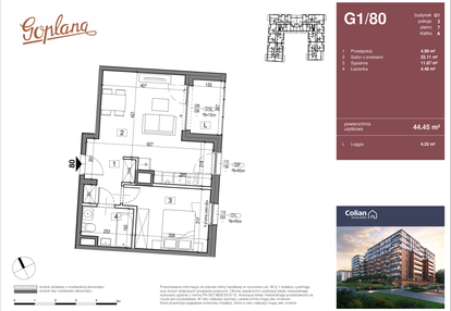 Mieszkanie w inwestycji: Goplana budynek G