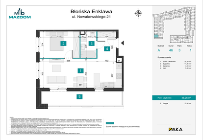 Mieszkanie w inwestycji: Błońska Enklawa