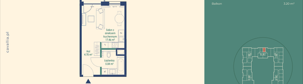 Mieszkanie w inwestycji: Cavallia