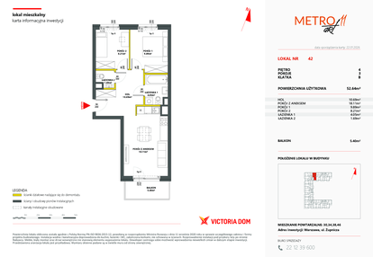 Mieszkanie w inwestycji: Metro Art 11