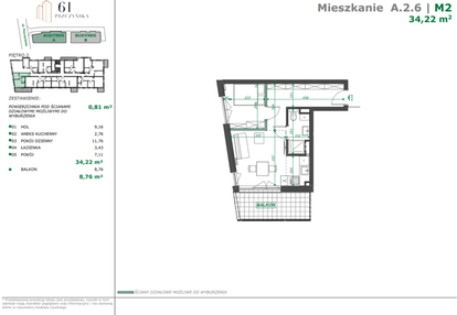 Mieszkanie w inwestycji: Apartamenty Pszczyńska