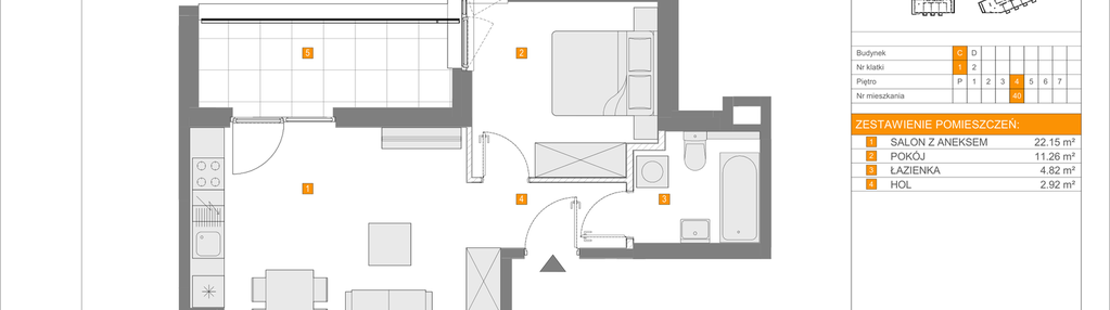 Mieszkanie w inwestycji: Apartamenty Literacka etap 2