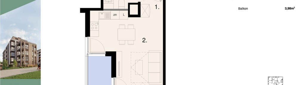 Mieszkanie w inwestycji: Dzielnica Trust