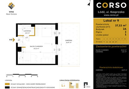 Mieszkanie w inwestycji: Corso etap 2