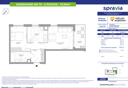 Mieszkanie w inwestycji: Wiślany Mokotów VIII