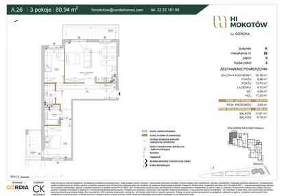Mieszkanie w inwestycji: Hi Mokotów