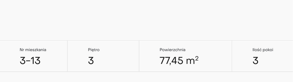 Mieszkanie w inwestycji: Pączka 1