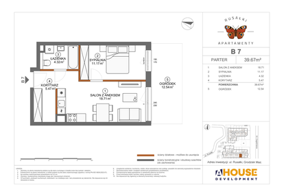 Mieszkanie w inwestycji: Apartamenty Rusałki