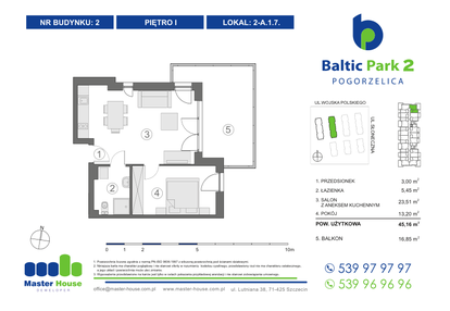 Mieszkanie w inwestycji: Baltic Park 2 Pogorzelica bud. 1 i 2