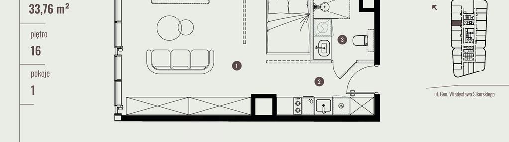 Mieszkanie w inwestycji: Quorum Tower