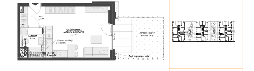 Mieszkanie w inwestycji: DOKI Living etap II