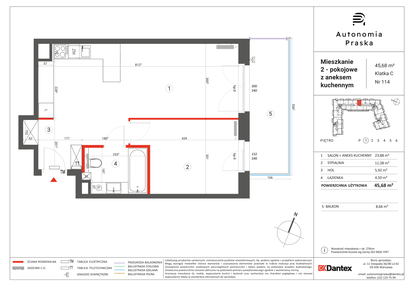 Mieszkanie w inwestycji: Autonomia Praska