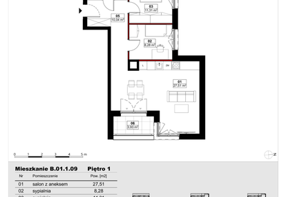 Mieszkanie w inwestycji: Skwer Witosa