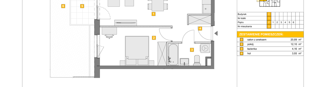 Mieszkanie w inwestycji: Osiedle Rapsodia etap 2
