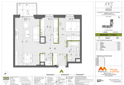 Mieszkanie w inwestycji: XYZ Place
